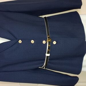 Women's Tahari Suit with Gold Buttons 6p
